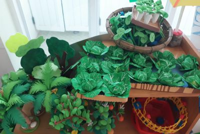 Trường Mầm non Đức Lợi chuẩn bị cho hội thi GVDG cấp Huyện