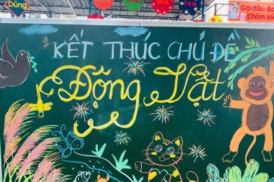 Lớp Lớn A: Hoạt động” Kết thúc chủ đề Động vật”