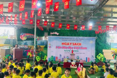 🌈📚 Hưởng ứng Ngày Sách và Văn hóa đọc Việt Nam năm 2026, Trường mầm non Đức Lợi tổ chức “Ngày hội đọc sách của bé” 👶💖  ✨ Một ngày tràn ngập niềm vui, nơi các bé được khám phá thế giới diệu kỳ qua từng trang sách 📖🌟 🌼 Gieo mầm thói quen đọc sách – nuôi dưỡng tâm hồn và trí tuệ cho trẻ từ những năm tháng đầu đời 🌱🧠 🧸 Cùng nhau đọc sách, kể chuyện, hóa thân vào những nhân vật đáng yêu 🎭🐰🐻  💫 Ngày hội đọc sách của bé – nơi yêu thương bắt đầu từ những trang sách nhỏ 📚💛 🎈 Mong rằng mỗi cuốn sách sẽ là một người bạn thân thiết, đồng hành cùng các con trên hành trình khôn lớn , Cảm ơn quý bậc phụ huynh đã đến tham dự và đồng hành cùng các con..👦👧✨  #NgayHoiDocSach #VanHoaDoc #MamNon #BeYeuDocSach 📖🌈💖